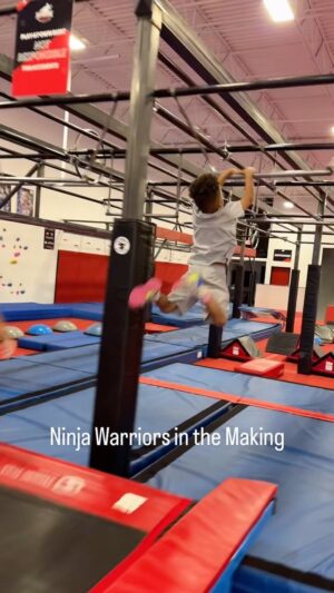 Shaun T Instagram - We are so proud of our babies for progressing in their ninja class with @jimmy_mikrut - LETS GOOOOO!