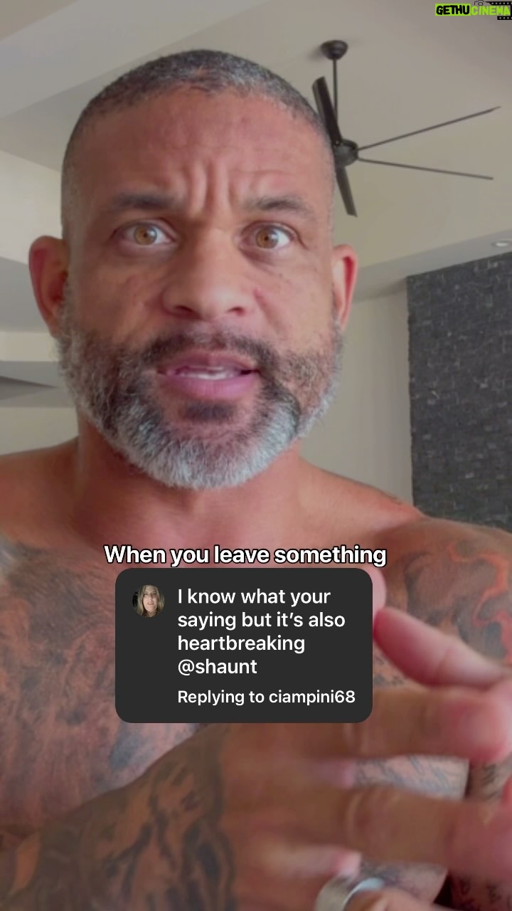 Shaun T - 29.5K Likes - We sometimes forget that the best things in life often times come from making the hardest decisions!
#mentalheath #change #peace