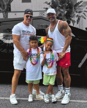 Shaun T Instagram - Just out here celebrating who we are unapologetically. I personally am thankful that I have many people in my life that accept us for who we are. To be quite frank, most of the people closest to me are not a part of the LGBTQ community which gives me hope that it is possible to thrive in life and feel accepted even though we are different than most. Lastly, shoutout to @bodi for having always been supportive of the 🏳️‍🌈 community!
#pride #pridemonth