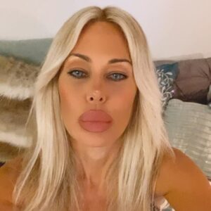 Shauna Sand Instagram - Bangs...leopard catsuits...black stilettos...