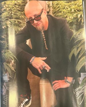 Shavo Odadjian Instagram - Very honored for being featured in and on the cover of the Business issue of @cannabisnow magazine.  Link in bio…
Interview by @richardperezferia 📸 @blakelittlephoto 

.
.
.
.
.
#systemofadown #bussiness #22red