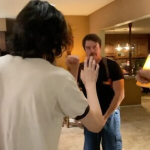 Shawn Levy Instagram - Many of you ask how we did the single-shot sequence in the Lenora house. Here’s our faces after we got it right, along with some BTS of us working it out along the way…. #strangerthings