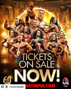 Shawn Ray Instagram - @mrolympiallc 
You don’t want to miss this one🔥🔥🔥🔥
Celebrating 60 Years of Excellence 💪🏽
#Sandow #MrOlympia #LasVegas #History #Legacy #Legends #Immortals #JoeWeider #BenWeider #JakeWood #IFBBProLeague