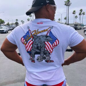 Shawn Ray Instagram - @getflexed 
Like & Follow GetFlexed on IG!
Send us DM if you like the shirt 🇺🇸😎🤙🏽
#GetFlexed #Flex #tshirt #shawnray