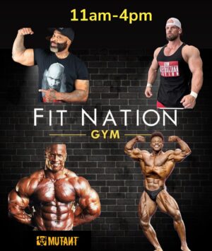 Shawn Ray Instagram - Join us this Saturday at the world famous @fitnationgym 
Located at: 11703 Rosecrans Ave, Norwalk, CA 90650
Grand Relocation Opening Party!
@mutantnation @c.t.ali.fletcher @joeyswoll @breonma_
