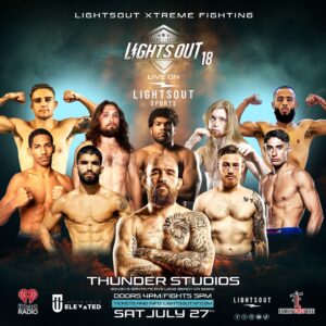 Shawne Merriman Instagram - We got a banger on our hands ladies and gentlemen Saturday July 27th in Long Beach California it all goes DOWN!!! Exclusively live on @lightsoutsportstv 

Presented by @familyfirstlife 

Powered by @insurance.elevated 

Partner @iheartradio 

🎟️ (Link in Bio)

#mma #combatsports #wrestling #boxing #fight #longbeach #lfg #socal #athlete #jujitsu