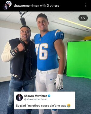 Shawne Merriman Instagram - @shawnemerriman thank you for making @gudaliico your premier timepiece choice 

@chargers 
@nfl
