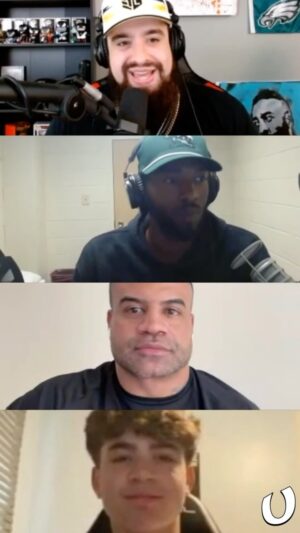Shawne Merriman Instagram - We had our biggest guests in show history as former NFL Legend @shawnemerriman and his incredibly talented son @justinmerriman12 sat down with us to discuss lacrosse, football, next gen access to sports, and SO much more! We’d say this episode is… Lights Out ⚡️

Link to the full episode is in our bio!

•
•
•
#reels #fyp #fypシ #teaser #shawnemerriman #justinmerriman #explorepage #interview #lightsout #pll #nfl #nll #lacrosse #premierlacrosseleague #nfllegend #guests #podcastclips #boltup #billsmafia #follow #newepisode #outsidethebox