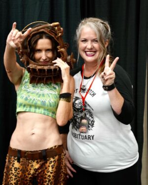 Shawnee Smith Instagram - @renecashion played the game and WON!! Unreal artistry. Go team Amanda 🖤 @fantasmorlando