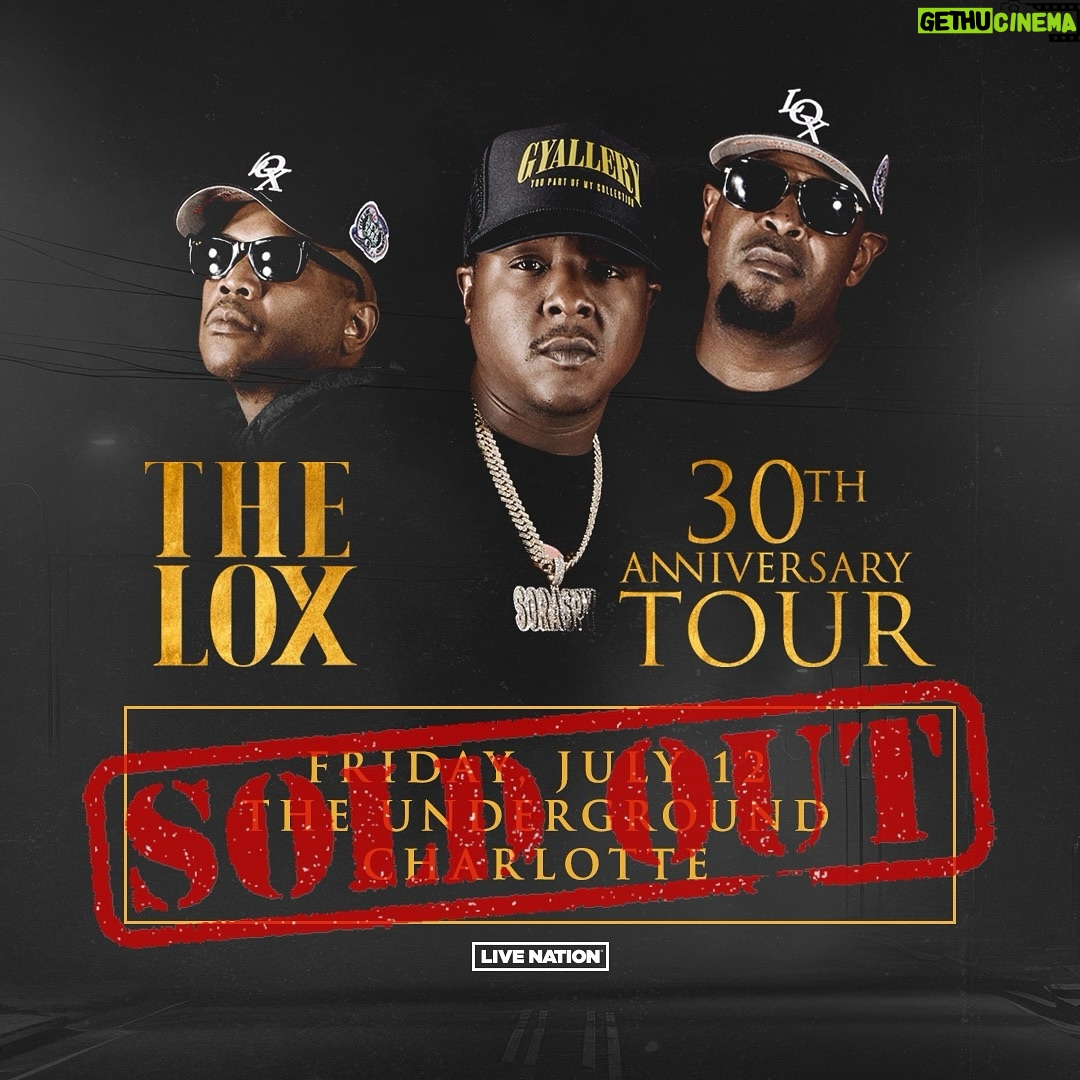 Sheek Louch - 3.4K Likes - Tour begins today. Charlotte is SOLD OUT! Limited tickets available in ATL. Link in bio