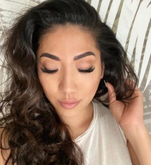 Sheena Sakai Instagram - Ombre brows and gorgeous lashes by my favorite Hawaii Beauty Guru @lashandbrowsbyjo @onyx_kapolei 💋