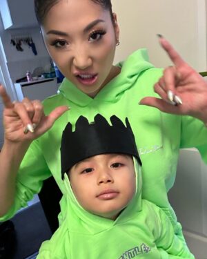Sheena Sakai Instagram - Happy 2’s Baby Kiyo! You are the swaggiest, Sweetest and most happiest pain in my butt! Mommy & Daddy love you so much! 💚