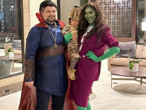 Sheena Sakai Instagram - Somewhere in the multiverse, this reality exists 💚#shehulk #drstrange #babygroot
