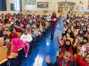 Sheetal Sheth Instagram - It is not lost on me how fragile our systems are. Recently, a school in Florida sent out permission slips to the parents for a visiting black author. PERMISSION SLIPS. 

You know how we counter this utter garbage and nonsense? Say something. Get involved in your schools and communities. 

Bring authors to your schools. Buy their books. REPEAT.

We are stronger and bigger than the loud few.

Ever so grateful for so many of you who continue to reach out and invite me into your worlds. 

#childrensbooks #kidlit #schoolvisit #authorlife #bookssavelives #anjaliseries #alwaysanjali #bravoanjali #makinghappy