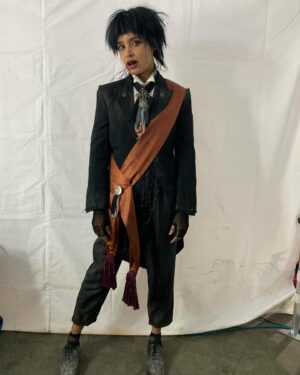 Shelley Conn Instagram - More Beelzebub pics from @goodomensprime