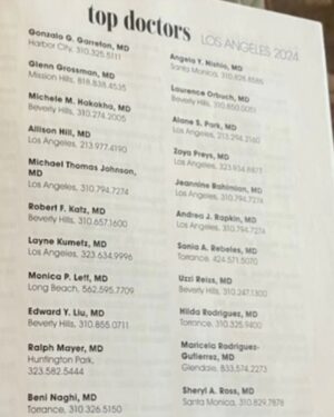 Sherry A. Ross Instagram - Honored and grateful to be on this list! Thank you to my colleagues for their support! #topdoctors