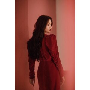 Shi Shi Instagram - thx for hving me
👗#mariannasenchina from #luisaviaroma 
👠#sergiorossi 
💎#joomilim