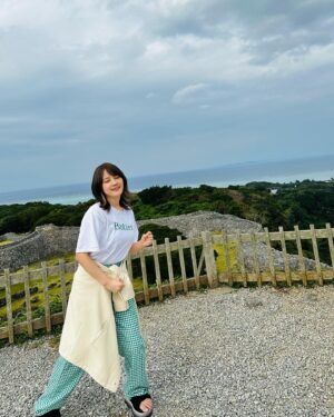 Shiho Instagram - 沖縄ものすんごく暖かったんだけど、沖縄の人からすると寒いって🫡ふしぎ