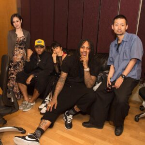 Shiho Watanabe Instagram - Studio time🍶🍑 #BigHomieFlock