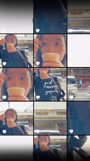 Shin Go-eun Instagram - 맛있는거 먹을때 
흰자가 많이 보이는 편.

☕️