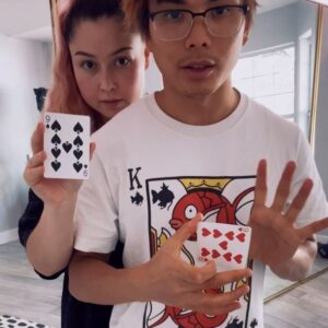 Shin Lim Instagram - The timing on this was so difficult to sync 😂 w/ @caseykathleen_