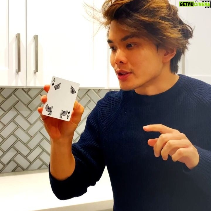 Shin Lim - 18.4K Likes - Massive shoutout to David Blaine for featuring Kadabra 2.0 by the one and only Raffi Kazama, on his hit TV show “The Magic Way”. Also special thanks to Worm and Al for making this variation of Kadabra V2(coming soon)