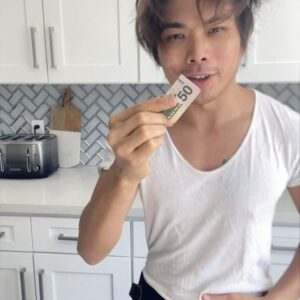 Shin Lim Instagram - New concept I’ve been playing around with 💵