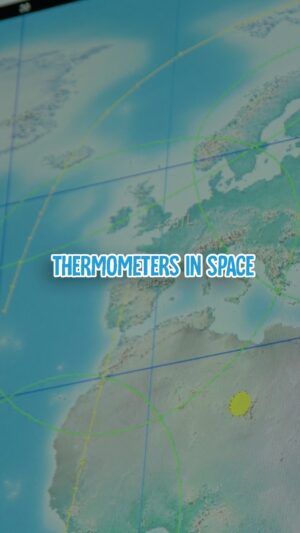 Shini Somara Instagram - Taking Earth's Temperature from Space to reduce Climate Change 🚀🌍 Full video in bio! #EarthObservation #space #earth