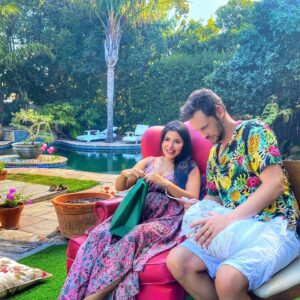 Shivani Ghai Instagram - Huge thank you to @debbie_cornell_sa for putting together such a gorgeous little family shower for us at the weekend, and a huge thank you to Tys family for the abundance of love, laughter food, and gifts. 💝🥰