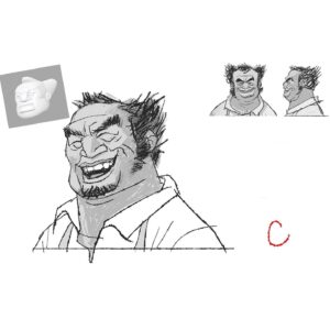 Shiyoon Kim Instagram - A canceled antagonist from #pussinbootsthelastwish - I had so much joy drawing these expressions from the amazing @jesusalonsoiglesias who designed the character*** please go check out his work- it was such a blast to draw from his drawings on this show!!!

Also please check out @andreablasichsculpture for his incredible interpretation in sculptural form***