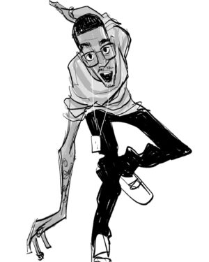 Shiyoon Kim Instagram - #Entergalactic  is out now!!!! Thank you @robhrr Fletch and the amazing @KiDCuDi for letting me be a part of this project***** Here are some early concept sketches I did with the team*