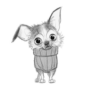 Shiyoon Kim Instagram - I love designing dogs and I was lucky to have the opportunity to design Perro for Puss in Boots!  Thanks to @circle_persnickety for letting me play with these characters and props to the amazing @andreablasichsculpture for the translation into sculptural form and congratulations to everyone involved in Puss in Boots on such an amazing film***

#pussinbootsthelastwish #pussinboots