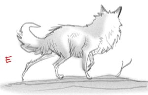 Shiyoon Kim Instagram - I had a blast exploring this white wolf in #pussinbootsthelastwish - Loved where it finally landed with @jesusalonsoiglesias ‘s fantastic design***