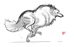 Shiyoon Kim Instagram - I had a blast exploring this white wolf in #pussinbootsthelastwish - Loved where it finally landed with @jesusalonsoiglesias ‘s fantastic design***