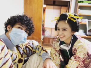 Shono Hayama Instagram - 結実ちゃんと📸
#江戸モアゼル　今後どうなって行くのか…！
お楽しみに〜