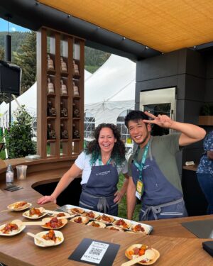 Shota Nakajima Instagram - @foodandwine has been such a beautiful weekend being. This year I had the same scheudle as @stephanieizard on a demo, tasting, charity basketball game, panel and many hellos! 

Years ago I remember I asked her what her schedule is like and I had a few things on the docket but not as much and remembering saying to myself “someday I’m ganna get up there!” 

Thanks for always being a great mentor/friend since iron chef gauntlet 7years ago

Aspen is always a beautiful time catching up with old friends and making new ones and thank you to all the fans that show the biggest support!

#aspenfoodandwine #lexus #lexuspartner #lexusculinary