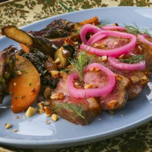 Shota Nakajima Instagram - Feeling thankful for so many incredible cooking experiences this year! Today I’m getting back in the kitchen with @guyfieri and friends for a Thanksgiving dinner with a Japanese flair.

Tune in to Guy’s Ranch Kitchen at 12pm PST today on Food Network to learn how to make my Gochujang Miso Glazed Carrots with Yogurt Sauce and Soy Braised Duck Breast with Sautéed Kale!

The whole episode is packed with international Thanksgiving flavors including Chef @nyeshajoyce Mandarin Smash followed by Chorizo Clam Toast and Smothered Turkey Wings. Chef @nappleman Cacio e Pepe Potato Casserole and Turkey Porchetta with Fennel Apple Salad. And Chef @jettila makes Street Corn Casserole, Sausage & Chestnut Rice Dressing and Chile Mango Upside-Down Cake.

Don’t miss this feast!

#GuysRanchKitchen @foodnetwork