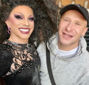 Shuga Cain Instagram - OBSESSED! Loved seeing @sederginne_official at @stella34macys today! 🥰🥰🥰#sisters @rupaulsdragraceholland