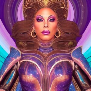 Shuga Cain Instagram - Girl this AI got me looking crazy! Only one drag photo looked like me lol