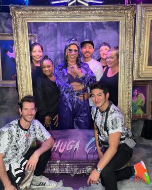 Shuga Cain Instagram - I couldn’t be more grateful for such an amazing weekend and my amazing family for pulling  my booth together for you kids. I feel truly blessed. 

Thank you to everyone who came out to see me ! Thank you to my amazing family for all of your hard work. The girls @lezfindmeeks @raks619_ @k8iscrazy @tripseee for working the booth and keeping the kids hype and making everything fun! @jujuroca and @rich_preffer for all of the hard work designing and installing the booth. @cgilbertrun for always being there every step of the way and to my little angel @ceo_the_new_yorkie the best mascot ever. 

Thank you Mutha @rupaulofficial and @rupaulsdragcon for making this such an amazing event! Until next time, kids!