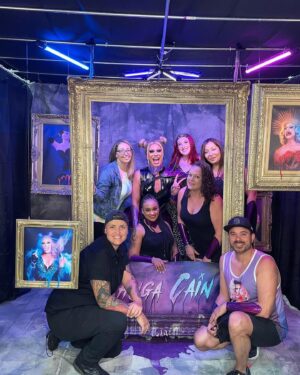 Shuga Cain Instagram - I couldn’t be more grateful for such an amazing weekend and my amazing family for pulling  my booth together for you kids. I feel truly blessed. 

Thank you to everyone who came out to see me ! Thank you to my amazing family for all of your hard work. The girls @lezfindmeeks @raks619_ @k8iscrazy @tripseee for working the booth and keeping the kids hype and making everything fun! @jujuroca and @rich_preffer for all of the hard work designing and installing the booth. @cgilbertrun for always being there every step of the way and to my little angel @ceo_the_new_yorkie the best mascot ever. 

Thank you Mutha @rupaulofficial and @rupaulsdragcon for making this such an amazing event! Until next time, kids!