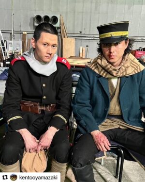 Shuntaro Yanagi Instagram - #Repost @kentooyamazaki with @use.repost
・・・
杉元と二階堂
#PR
#ゴールデンカムイ
#杉元佐一
#二階堂洋平
#二階堂浩平