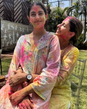 Shweta Bachchan Nanda Instagram - Holi Haiii!  Hands down my most favourite festival.