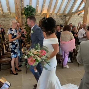 Sian Gibson Instagram - The most beautiful bride and most beautiful wedding @nadineals !! ❤️❤️❤️ Handy hint - Prosecco, sun and Spanx do not mix! 🤢