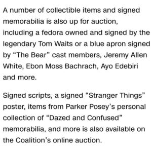 Siân Heder Instagram - You GUYS… John Lithgow will do a watercolor portrait of your dog. Help us raise money for crew who need support during the strike! With all these amazing offerings from these amazing people. Link to the @tusctogether auction in bio!