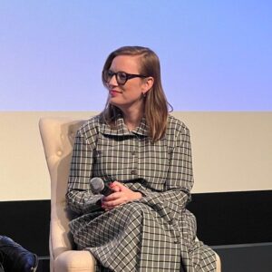 Siân Heder Instagram - So fun to moderate the WGA Beyond Words panel and get to hang with these geniuses! @riancjohnson @realsarahpolley @dunkwun #joerobertcole