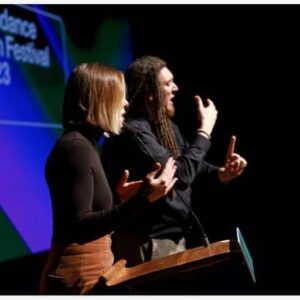 Siân Heder Instagram - What a beautiful night. Two years after our incredible Sundance experience we finally got to close out the festival by screening Coda at the Eccles. It felt like a magical homecoming. Thank you @kimyutani and @sundanceorg for having us back to finally celebrate Coda on the big screen in Park City!