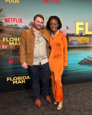 Sibongile Mlambo Instagram - Feeling peachy 🍑 
#FloridaMan out now on #netflix #new #tv #show