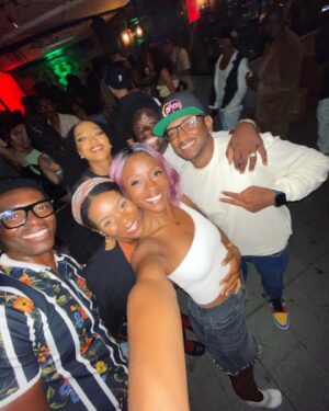 Sibongile Mlambo Instagram - Congratulations @thisisbantu on your new EP! Afro Therapy release party was a vibe!!! 🇿🇼 #newmusic #alert #ep #tbt #losangeles #california
