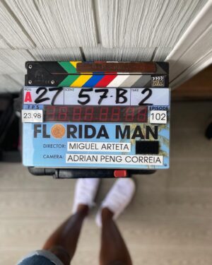 Sibongile Mlambo Instagram - Have you watched #FloridaMan yet?!! 
#bts #new #netflix #tv #show #limited #series #bgm